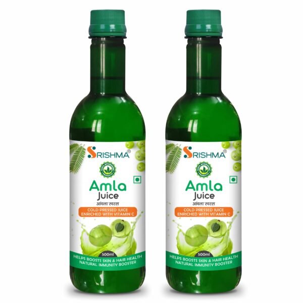 Srishma Amla Juice | Immunity Booster  (500 ml) Pack of 2 (1000 ml)