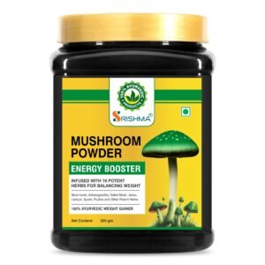 Srishma Ayurvedic Mushroom Powder Infused with 16 Potent Herbs - Weight Gainer (200 g)