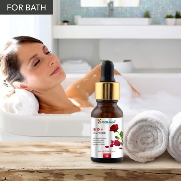 Srishma Rose Essential Oil (15 ml) - Image 5
