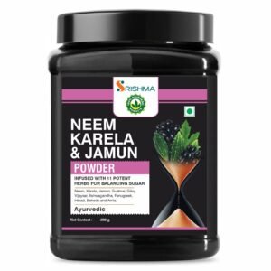 Srishma Neem Karela & Jamun Powder 200g