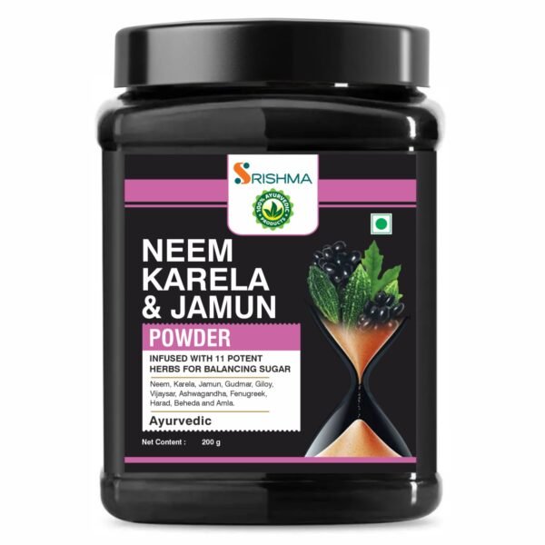 Srishma Neem Karela & Jamun Powder 200g